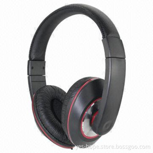 Super bass sound long wired computer headsets